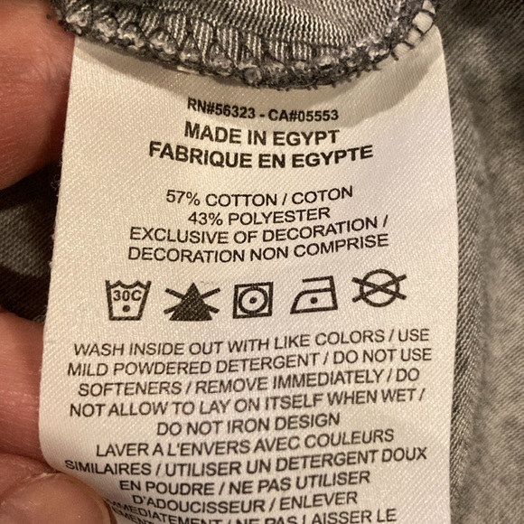 Men’s XXL “The Nike Tee” Dri-Fit Gray with Blue Swoosh - Picture 10 of 10